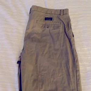 Khaki colored khakis. Banana Republic